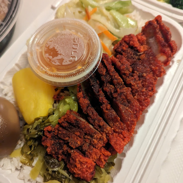 Fried Pork over Rice