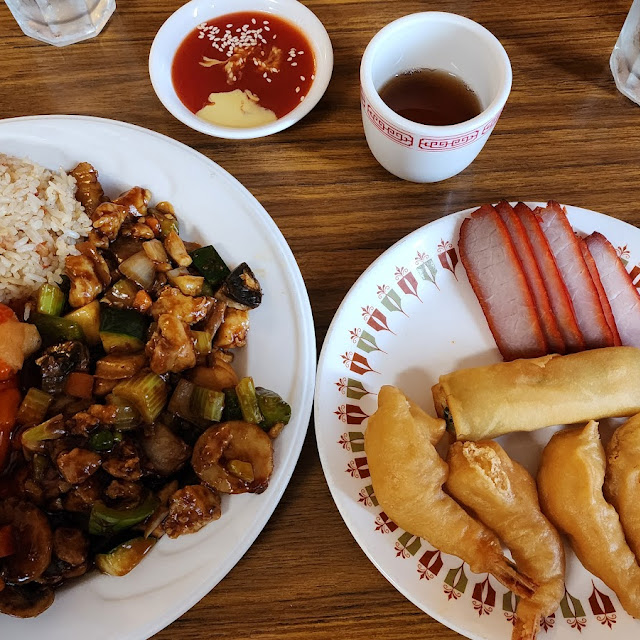 Kung Pao Chicken Fried Shrimp Pork and Seeds Sweet and Sour Chicken