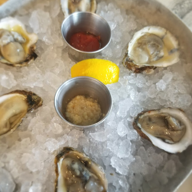 Blue Point Oysters on the Half Shell