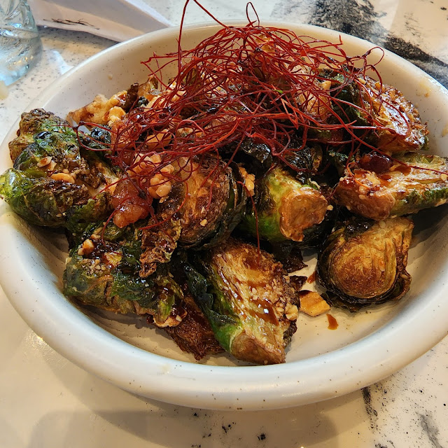Crispy Brussels Sprouts & Bacon