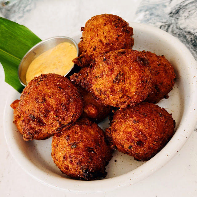 Shrimp & Sweet Corn Hush Puppies
