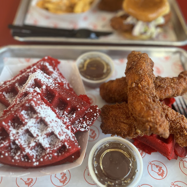 Velvet Chicken & Waffle