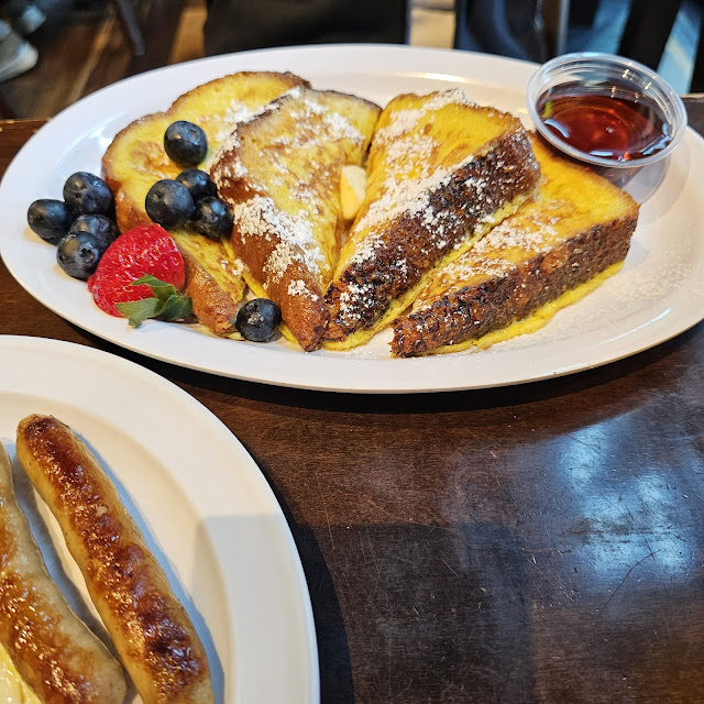 French Toast with Sausage Links