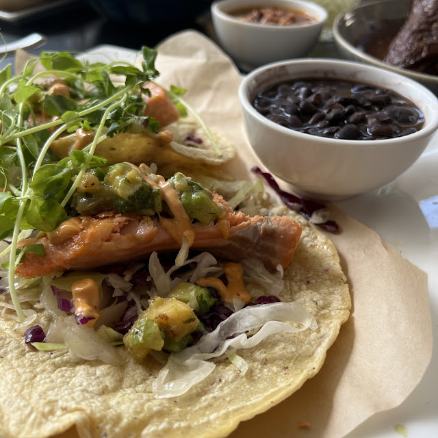 Salmon Tacos