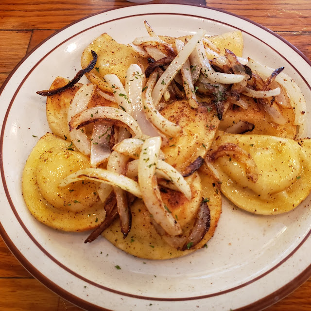 Perch and Pierogies