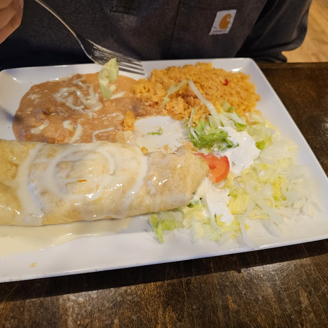 Chicken Fajita Chimichanga