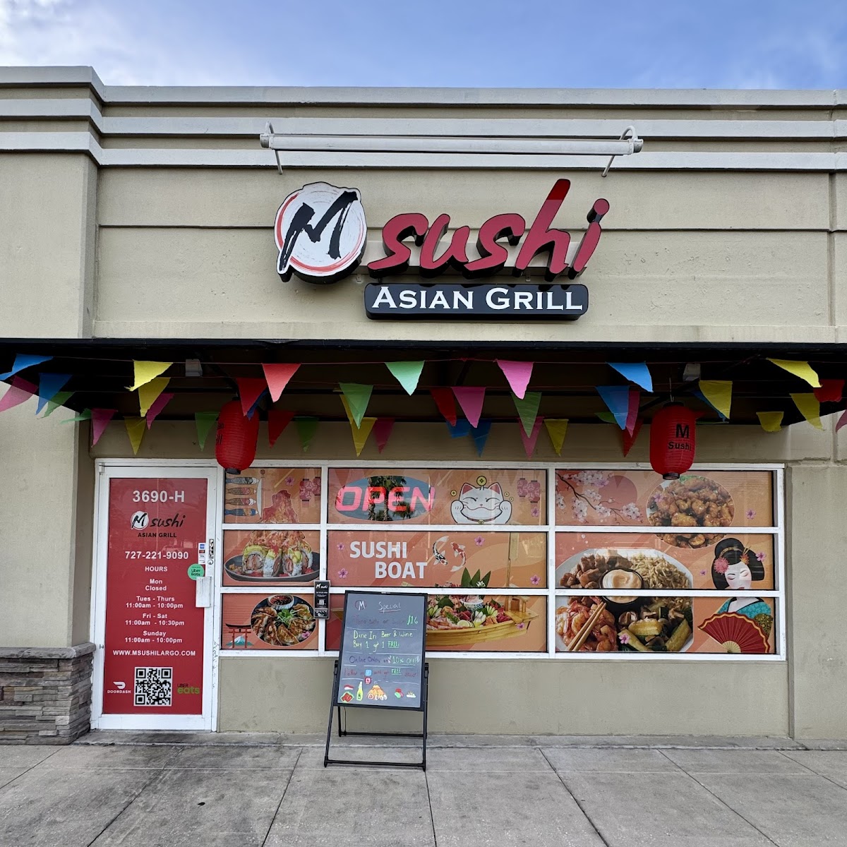 M sushi Asian grill
