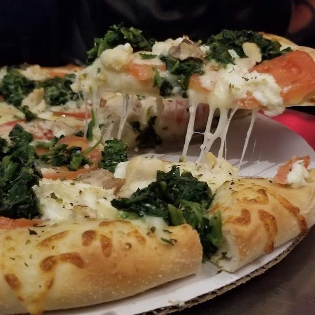 Spinach Pizza