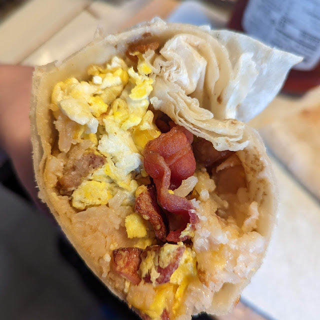 Mega Breakfast Burrito