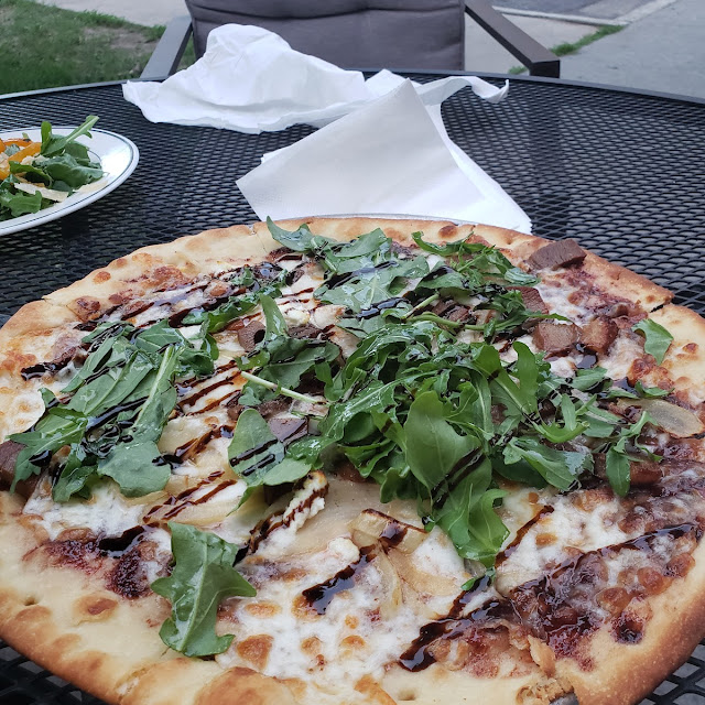 Duck Bacon Pizza