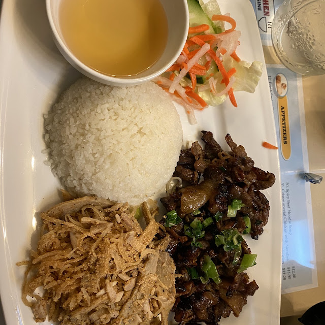 Grilled Pork & Shredded Pork w Rice