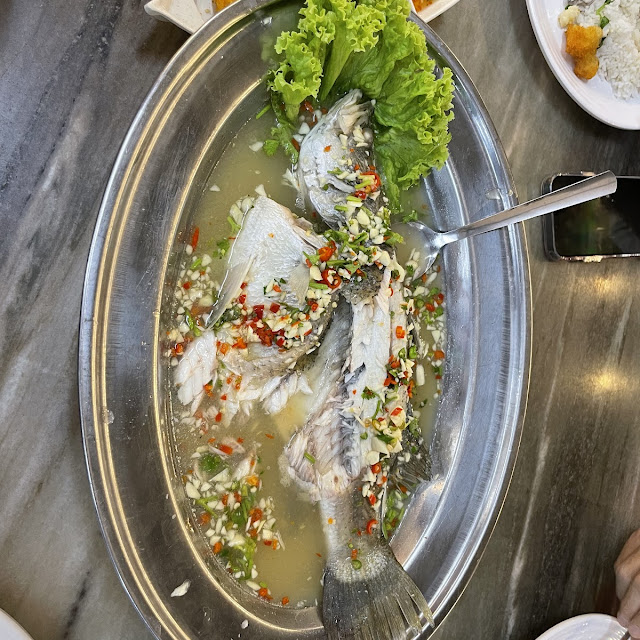 Steam Fish Garlic