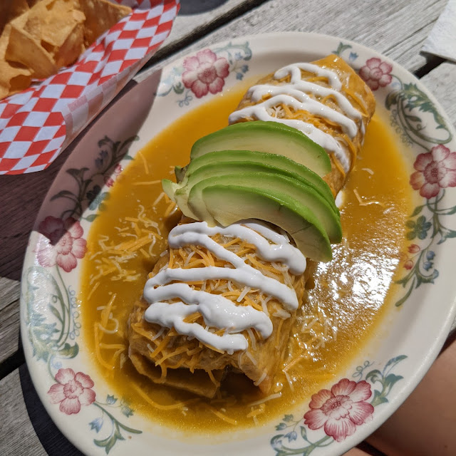 Wet Burrito Asada Red Sauce