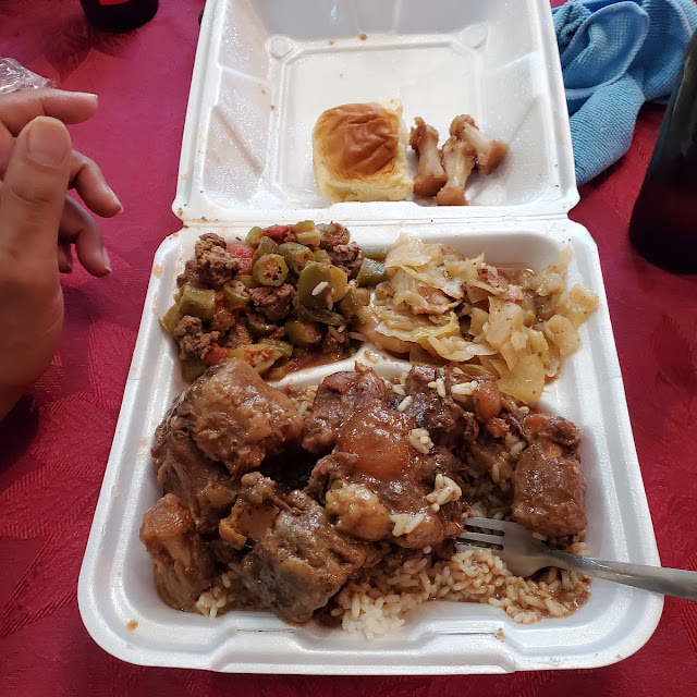 Smothered Oxtails Plates