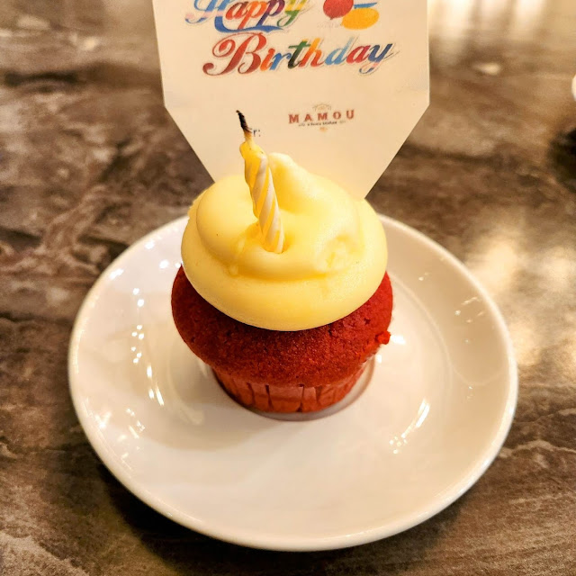 Complimentary Cupcake