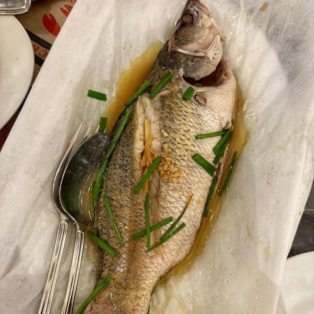Salt Baked Seabass