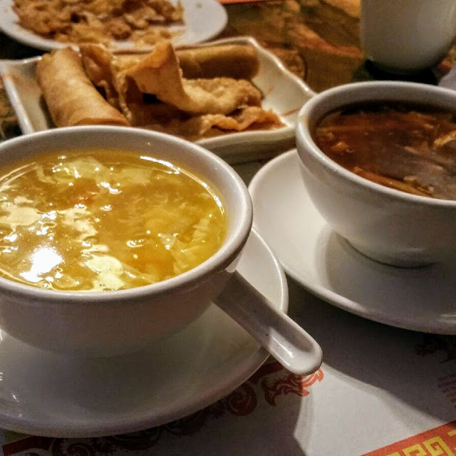 Sweet Sour Soup and Egg Drop Soup