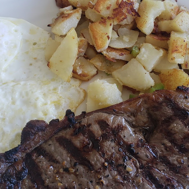 New York Steak & Eggs