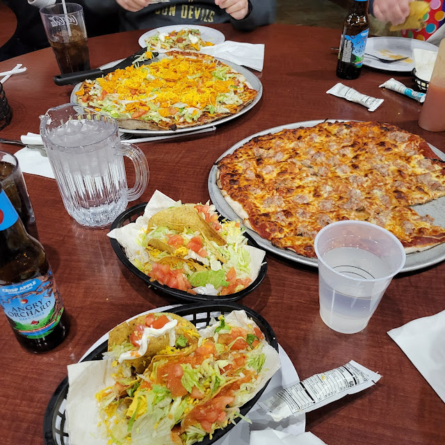 Tacos & Taco Pizza