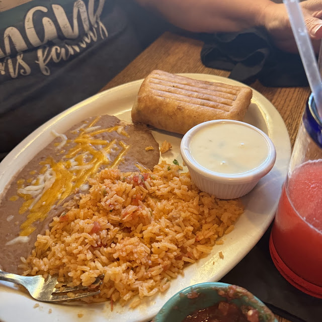 Chicken Chimichanga Dinner