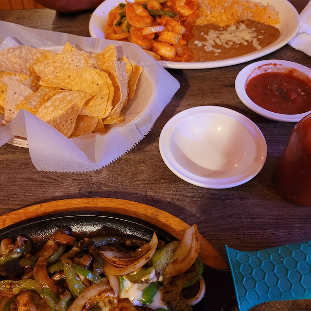 Shrimp Fajitas