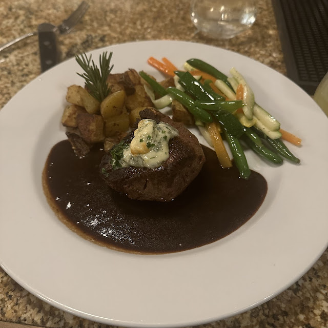 Boursin & Asparagus Stuffed Beef Tenderloin Tournedos