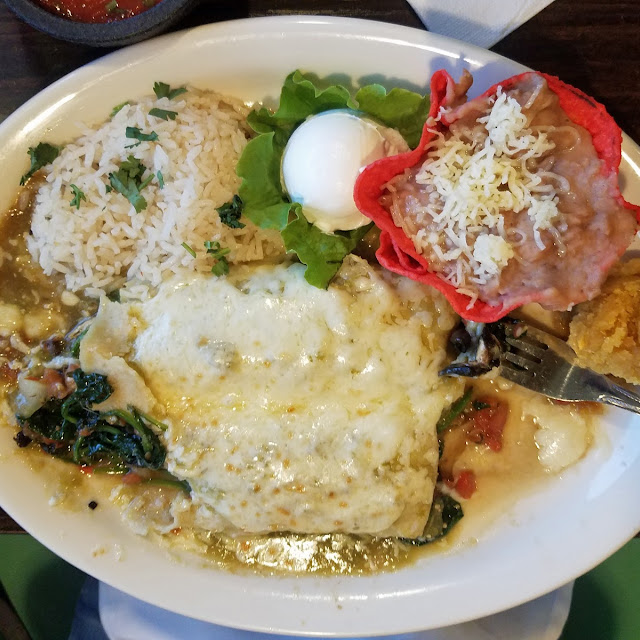 Spinach Enchiladas