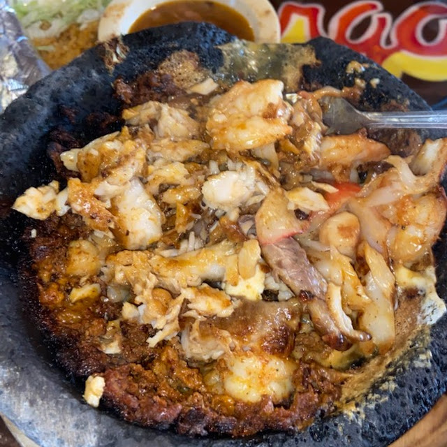 Seafood Molcajete