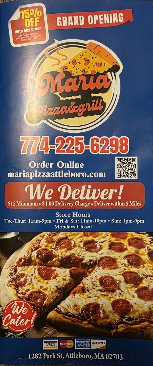 Maria's Pizza Attelboro