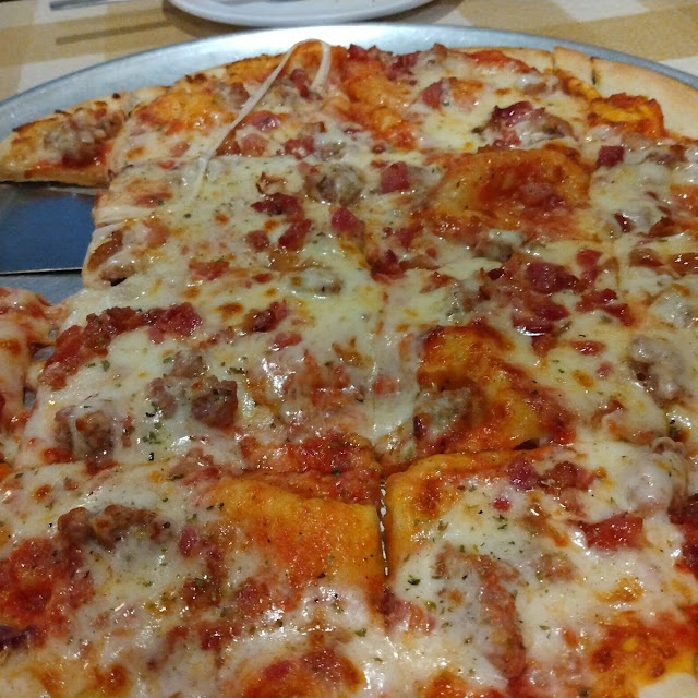 Sausage and Bacon Pizza