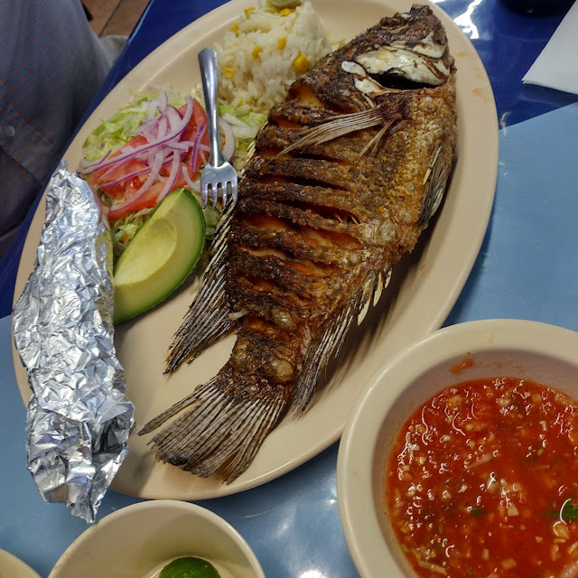Mojarra Al Mojo de Ajo