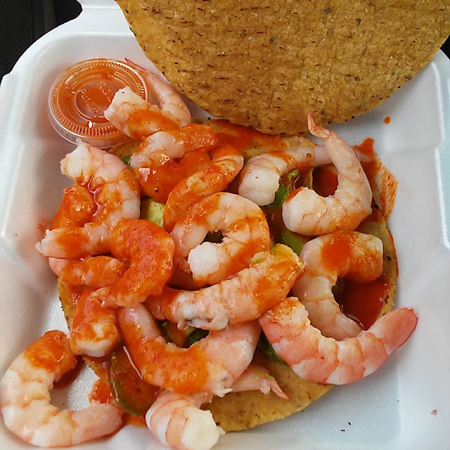 Tostada De Camaron Shrimp