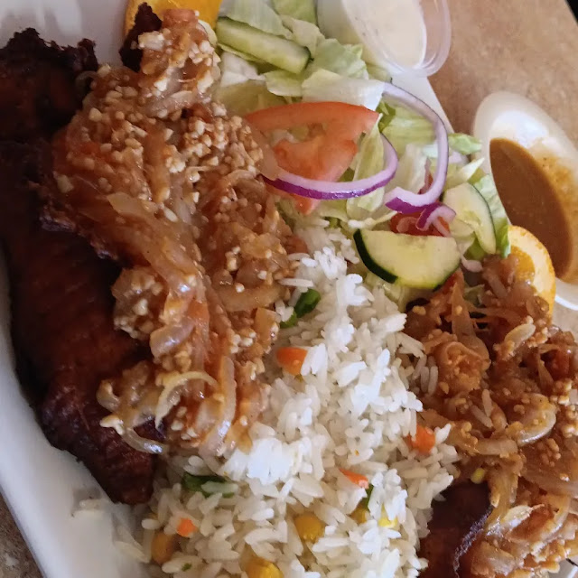 Fried Fish Fillet Al Mojo De
