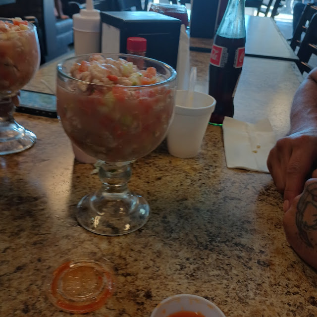An Order of Shrimp Ceviche