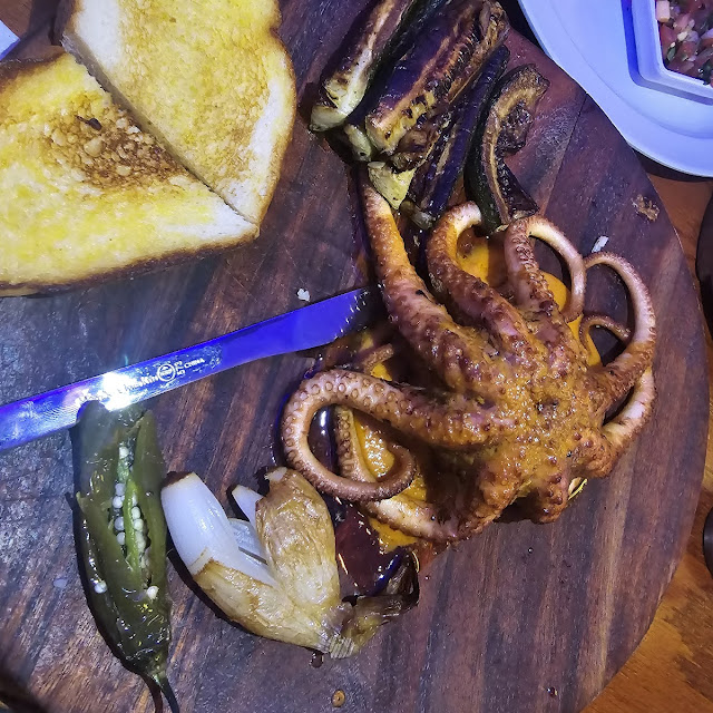 Pulpo a Las Brasas
