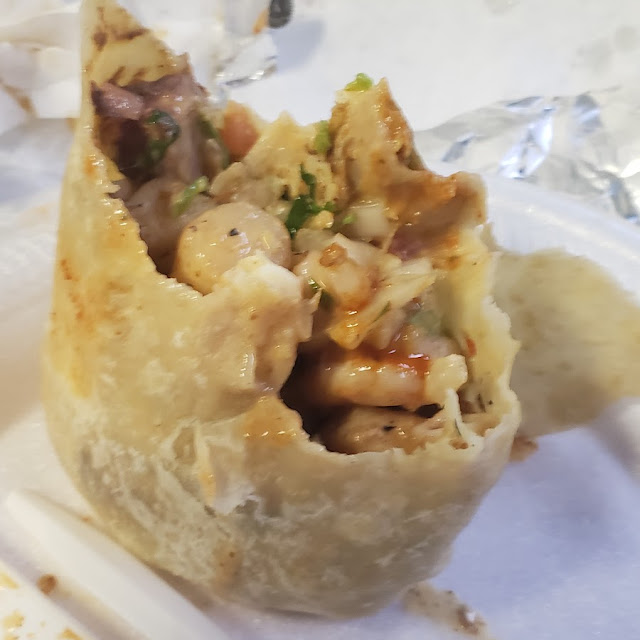 Seafood Burrito