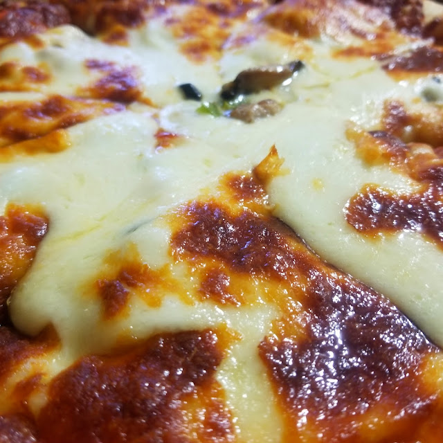 Sicilian Pan Pizza Supreme Pizza