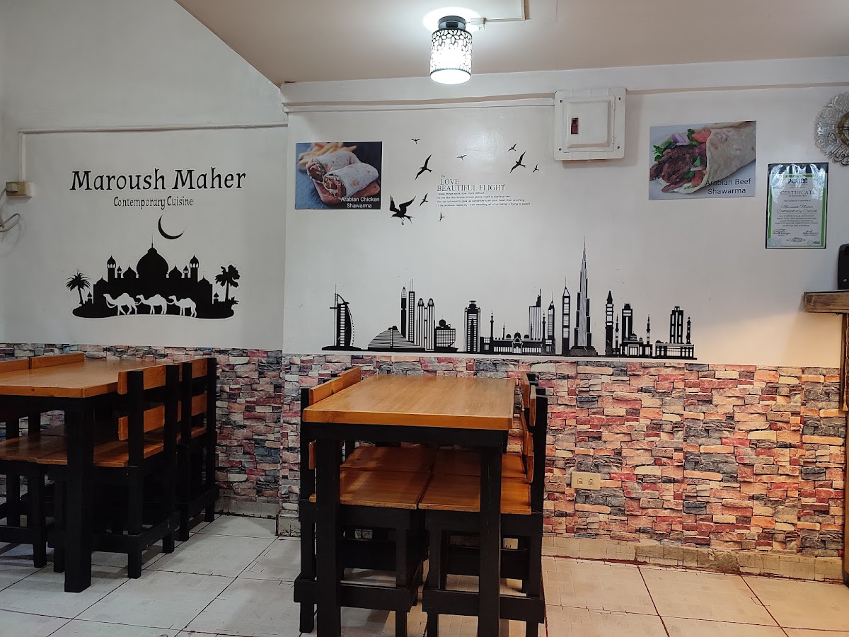 Maroush Maher Contemporary Cuisine - Pasig Branch