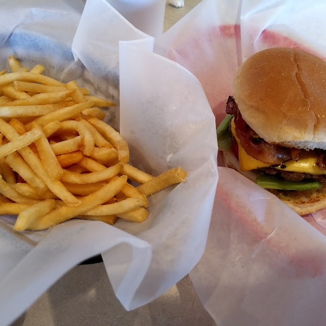 Burger and Fries