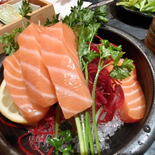 Salmon Sashimi