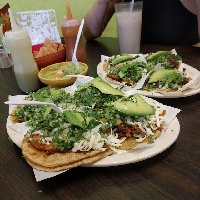 Fish Tacos Steak Tacos