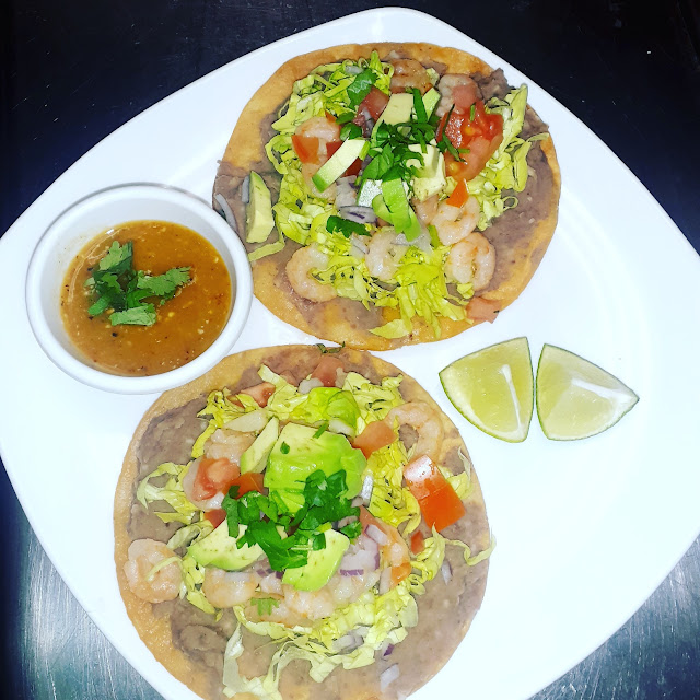 Shrimp Tostadas
