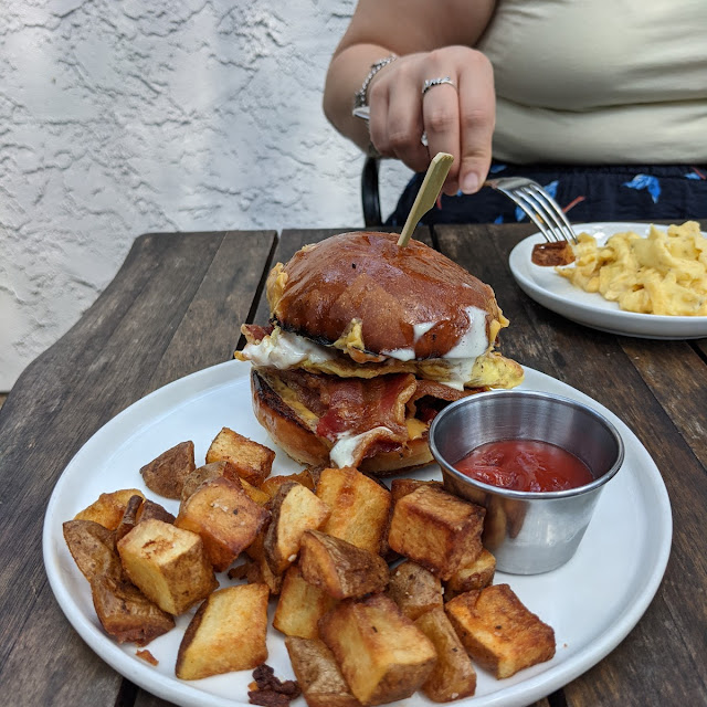 Breakfast on a Bun