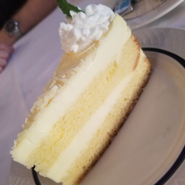 Lemonciello Mascarpone Cake Slice