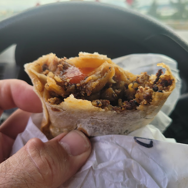 Chorizo Breakfast Burrito