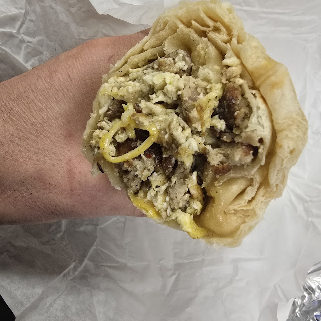 Sausage and Egg Burrito