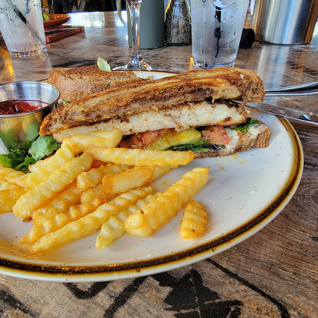 Blackened Grouper Sandwich