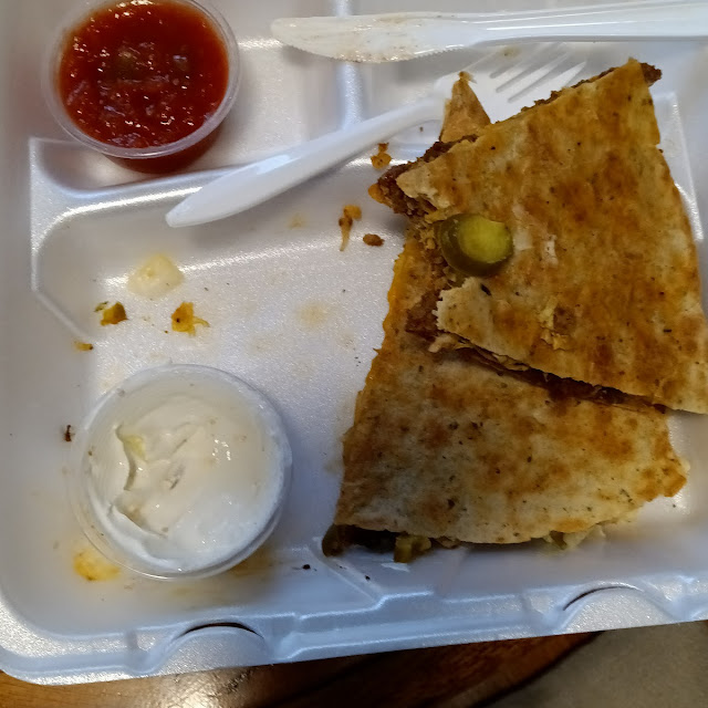 Quesadilla Beef with Jalapenos Instead of Tomato Thank You for Remembering Frank