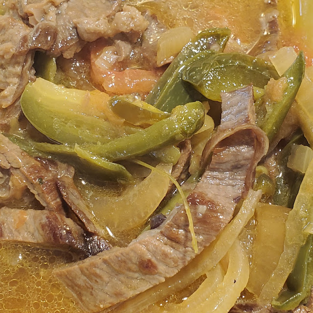 Bistec a La Mexicana