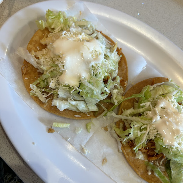 Chicken Tinga Tostada
